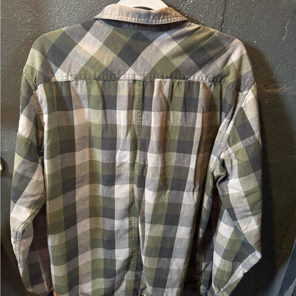 Wrangler ATG Green and Gray Lightweight Shirt Jacket - Picture 6 of 6